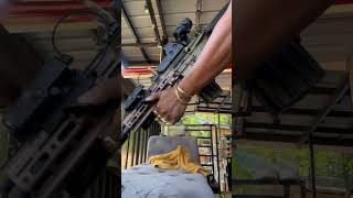 HK416 Airsoft Rifle [upl. by Airdnaxela]