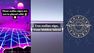 Zodiac Signs TikTok Compilation 🔮Part 16🔮 [upl. by Myron]