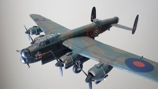 Airfix 172 Avro Lancaster BII Bomber My 5th build [upl. by Llacam119]