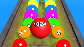 2048 Colors Ball Run 💸🎱❤️MAX LEVELS All Levels Gameplay Walkthrough Android iOS NEW UPDATE [upl. by Lesiram]