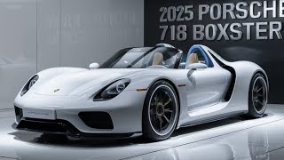 quotPorsche 718 Boxster Tributo 2025 – A Visual Powerhouse on the Roadquot [upl. by Adigirb]