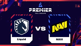 Liquid проти NAVI  BLAST Premier Fall Groups 2024 [upl. by Nolana186]