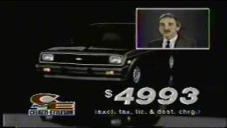 1985 Chevy Chevette Commercial [upl. by Lajes]