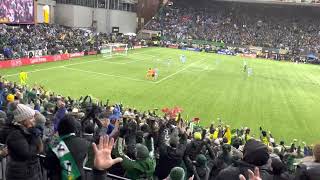 Portland Timbers Felipe Mora 94’ MLS Cup Goal AMAZING [upl. by Guthrie]