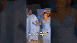 Takhal nama rosa 😂😂 la chanson des mariés Louga comedy senegal dance [upl. by Idoj]