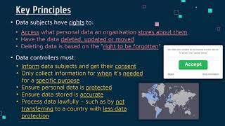 Data Protection Principles [upl. by Ilehs]