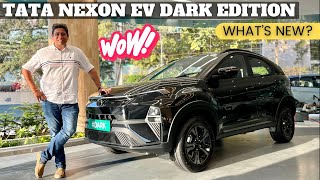 2024 Tata Nexon EV Dark Edition Walkaround  Top Model Empowered Plus LR Dark Version [upl. by Ekusuy]