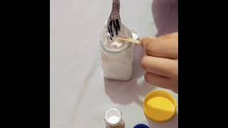 How to make Gesso at home ✨gesso diy homemade easyrecipe easy whitegesso art [upl. by Oiril]