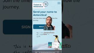 Send your name to Antarctica on the Sir David Attenborough ship [upl. by Gilly]