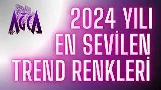 2024 YILININ TREND RENKLERİ  FİLLİ BOYA [upl. by Leber]