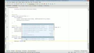 Android App Development Tutorial Step8OnItemClickListener onResume Cursor and onKeyDown [upl. by Barnett238]