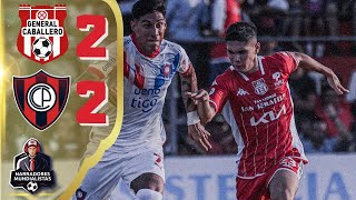 LIGA PARAGUAY 🥅 General Caballero 2  2 Cerro Porteño  NARRADORES MUNDIALISTAS ⚽ [upl. by Atnauqahs]