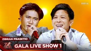 Zibran Prasetio  Takkan Terganti Kahitna  Gala Live Show 1  X Factor Indonesia 2024 [upl. by Pen]