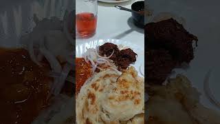 Parotta and beef food foodspotting [upl. by Yedoc]