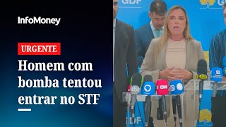 Vicegovernadora do DF diz que homem tentou entrar no STF [upl. by Ibba]