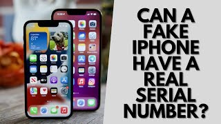 Can a Fake iPhone Have a Real Serial Number Uncovering the Truth [upl. by Akemhs]