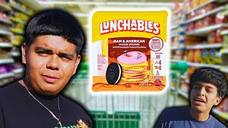 SIMPS TRY LUNCHABLES VLOGS [upl. by Arand190]