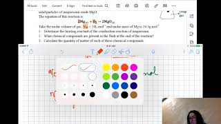 Worksheet Stoichiometry SD 480p [upl. by Yule]