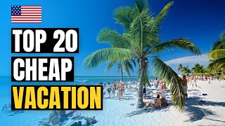 Top 20 Cheap Places to Visit in the USA 2024  Best Vacation Spots [upl. by Ria]