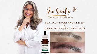 Bioestimulação de Sobrancelha com a Profª Rosi Barros com uso do Micro Hair Intense Vie Santé [upl. by Loats]