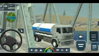 Oil Tanker Transport Driving simulator  Heavy cargo Transport truck Driver  Android Gameplay [upl. by Brittne]