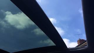 MercedesBenz AClass Panoramic Glass Sunroof [upl. by Inavoig948]