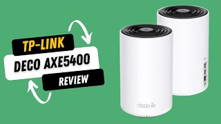 TPLink Deco AXE5400 TriBand WiFi 6E Mesh System Review  25G WANLAN [upl. by Nary]