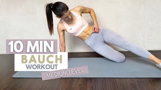 Dieses 10 MIN Bauch Workout hältst du DEFINITIV durch  Tina Halder [upl. by Colwell]