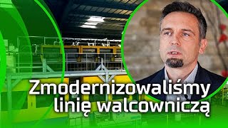 Automatyczna linia do walcowania płaskowników  Case Study [upl. by Yrret]