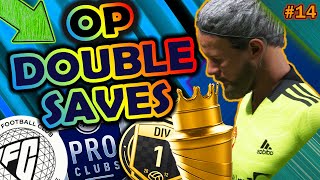 make HARD DOUBLE SAVES look easy  EA FC 24 FIFA Clubs  Comp GK Diving Tutorial  3 Minute Tips 14 [upl. by Aihsekal836]