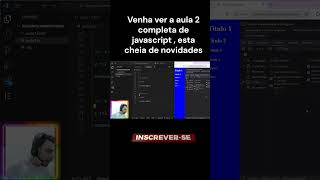 Curso Javascript Completo Aula 02  comentarios operadores e operadores de atribuição javascript [upl. by Olsewski427]