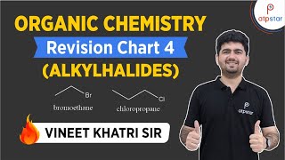 Organic chemistry Revision chart 4 Alkyl Halides  IIT JEE  Vineet Khatri  ATP STAR NEET [upl. by Ococ]