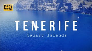 Tenerife 4K  Breathtaking Drone Footage of the Canary Islands [upl. by Ayatnohs629]