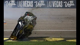 WE GOT A FLIP AT LAS VEGAS NASCAR Playoffs [upl. by Cherlyn]