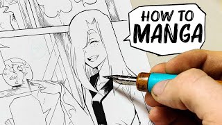 How to draw a Manga Page  Drawlikeasir [upl. by Aleunam]