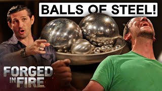 The Pressure is ON in Steel Ball Challenge  Forged in Fire Season 7 [upl. by Lohner]