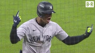 Juan Soto 3Run Home Run Sends Yankees to the World Series  2024 MLB Postseason [upl. by Rhody429]