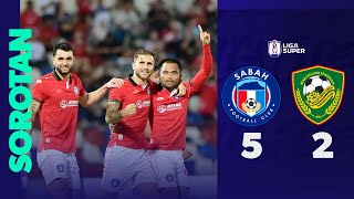 Sabah FC 52 Kedah Darul Aman FC  Sorotan Perlawanan Liga Super 202425 [upl. by Eves]