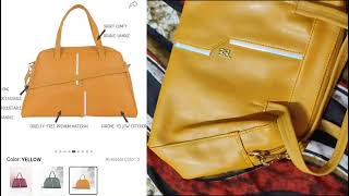 👍👍👍BAGGIT HANDBAG REVIEW flipkart flipkarthaul [upl. by Kazue]