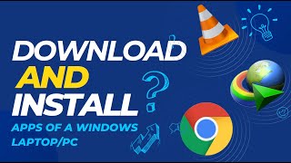 How to Download Apps on a Laptop Updated 2024 [upl. by Atnima]