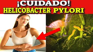 Cómo ELIMINAR la BACTERIA que CAUSA ÚLCERAS y GASTRITIS Helicobacter Pylori [upl. by Knick]