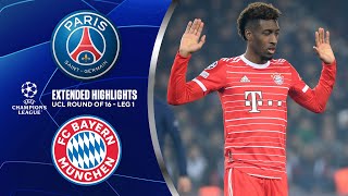 PSG vs Bayern Extended Highlights  UCL Round of 16  Leg 1  CBS Sports Golazo [upl. by Menis]