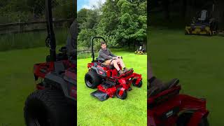 5 Zero Turn Mowers on Fine Grass and Tight Areas  toro ariens grasshopper kubota hustler [upl. by Anitnelav]