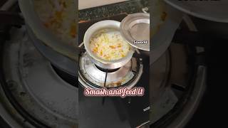 8 Moñths 👶 Food🍲 Receipe  ytshort childfood ricefeed Ssworld [upl. by Eisus]