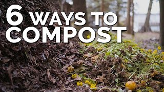 6 Different Ways To Compost No Matter Where You Live [upl. by Ric]