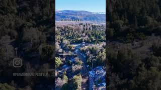 San Martín de los Andes desde el aire Patagonia Argentina [upl. by Refiffej]