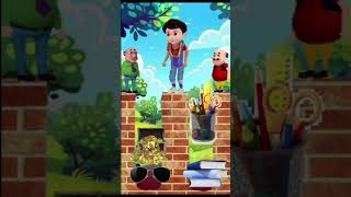 Veer kiske pass jaega Motu vs doctor jhataka Motu Patlu cartoon video shorts [upl. by Conlin]