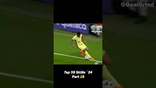 Top 50 skills in Football Part1718 soccer football footballtricks soccertricks [upl. by Ragse501]