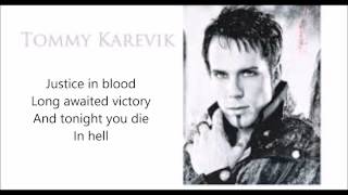 Kamelot My Confession lyrics video [upl. by Assetniuq]