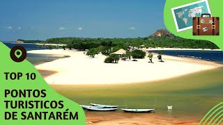 O que fazer em Santarém 10 pontos turísticos mais visitados [upl. by Asserak]